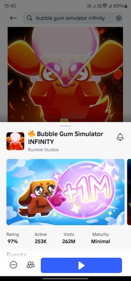Bubble Gum Simulator infinity Game